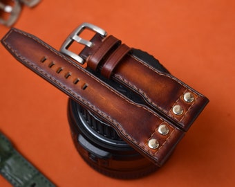 pilot watch strap 22mm