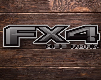 Ford F-Series FX4 Off Road (Single Decal) Decal Replacement Any Style