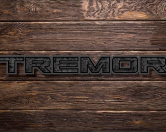 Ford Tremor Truck Bed Decals – Midnight Camo | F-150, Ranger, F-250 (Set of 2)