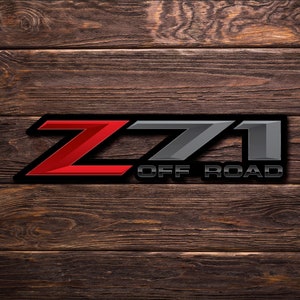 Chevy Silverado / GMC Sierra Z71 Off Road decals stickers - (2001-2006) bed side 1500 2500 HD (set of 2)