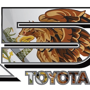 Toyota TRD  SR5 Decals - Mexican Flag (Set Of Two Decals)