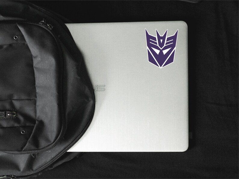 Transformers Decepticon Decal Premium Vinyl Laptop Sticker Etsy