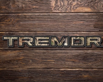 Ford Tremor Truck Bed Decals – Camouflage Edition | F-150, Ranger, F-250 (Set of 2)