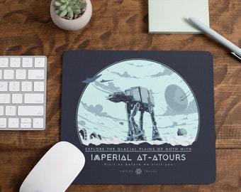 Imperial AT-ATours Mouse Pad: Star Wars Hoth Desk Mat
