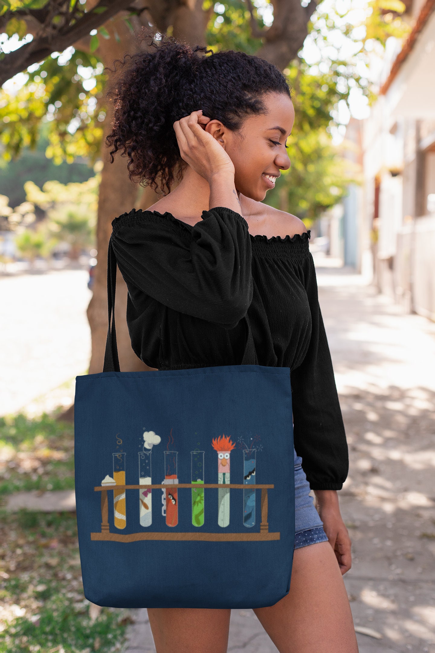 MUPPET SCIENCE TOTE Gift for Science Lover Tote Bag | Etsy