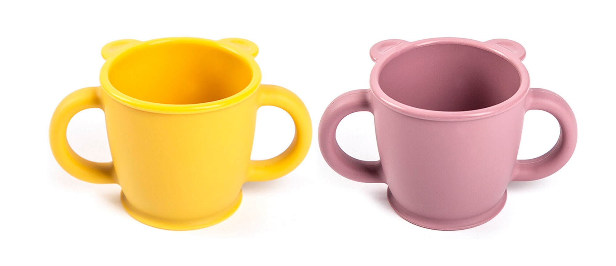 Kids Toddlers Silicone Learning Cup with easygrip handles / Etsy