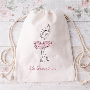 CafePress Ballet Dancers Canvas Tote Bag - Reusable & Eco-Friendly Shopping Bag, Two Sizes - View #4