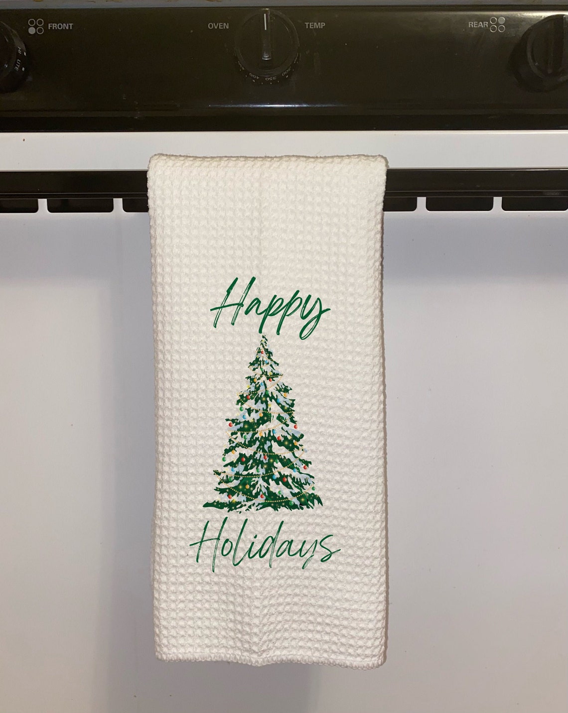 Christmas Kitchen Towels Winter Housewarming Birthday Etsy