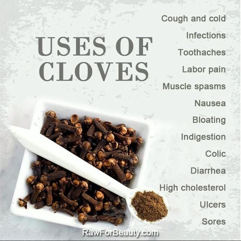 Cloves Whole Organic Cloves 30 Grams Pack Dried Herbs Etsy