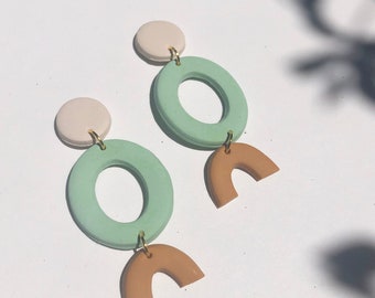 The Fishtail Earring – Polymer Clay