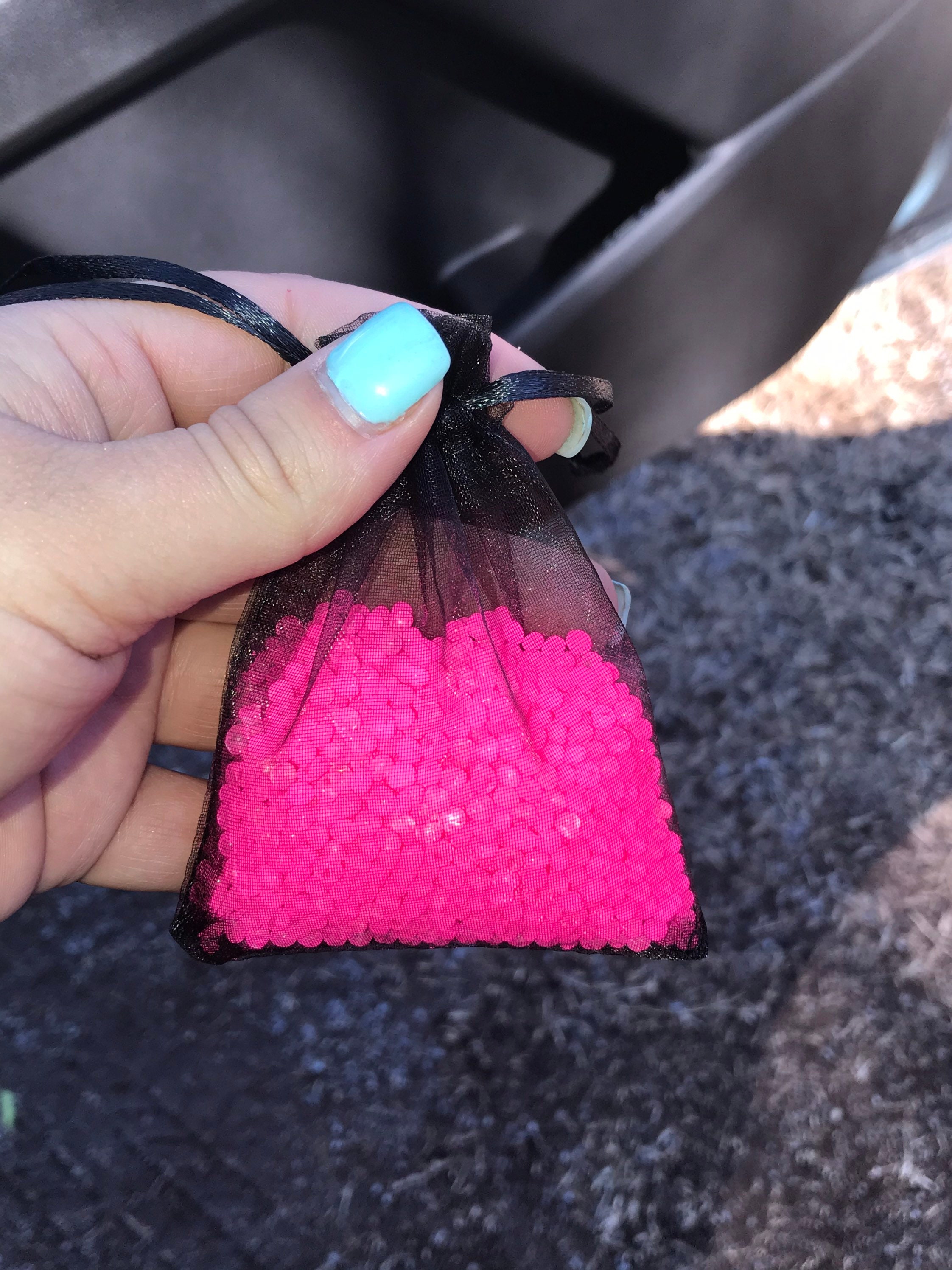 Aroma bead sachet bags Scented air freshener sheer bags Etsy