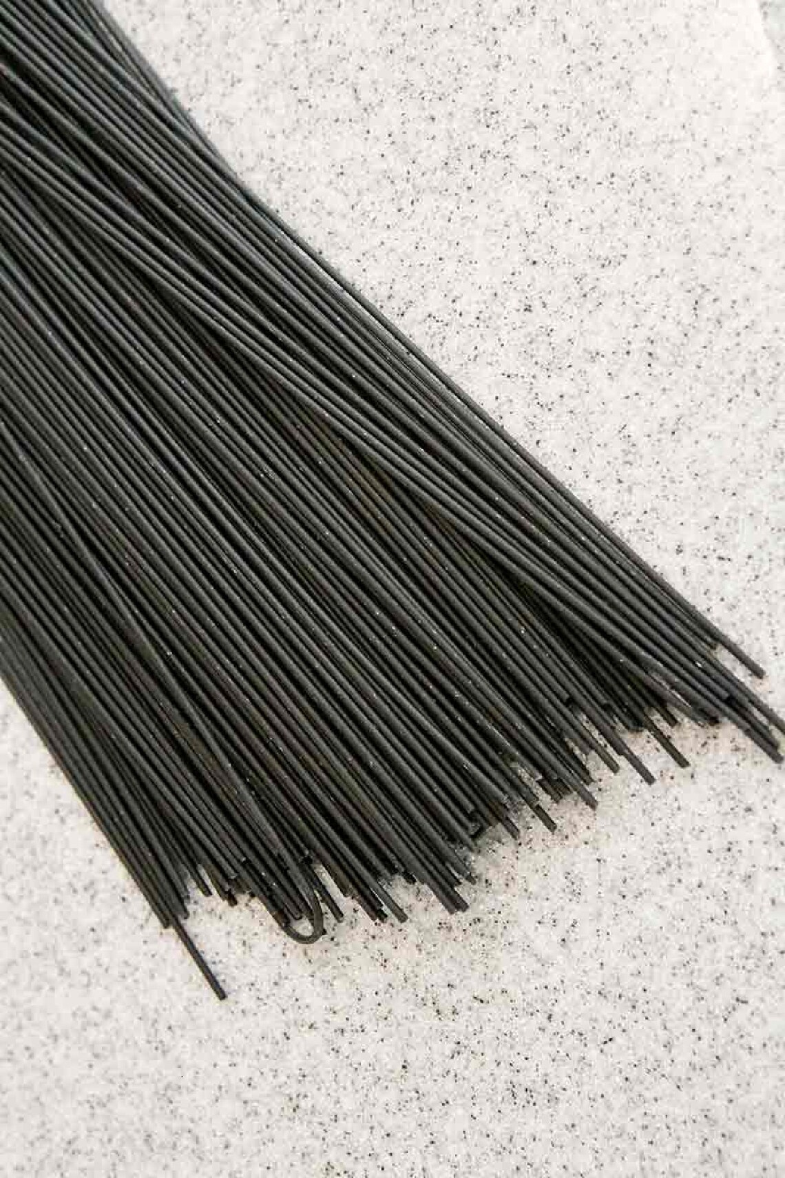 Fresh BLACK Spaghetti Dried Pasta Flavored With Squid Ink Cuttlefish or ...