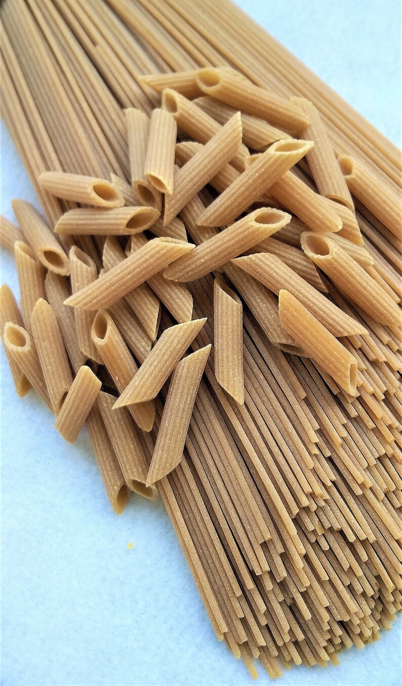 SPELT PASTA Farfalle, Dried, Whole Grain Spelt Flour PASTA, Penne