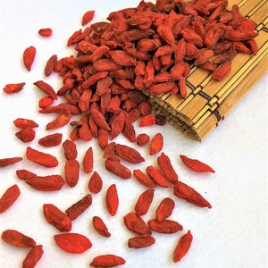 GOJI berry, 100g/3.53oz dried goji berry, wolfberry, super food, Oganic Food, Ecological,Vegan