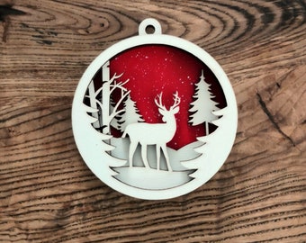 Download Deer Ornament Svg Etsy