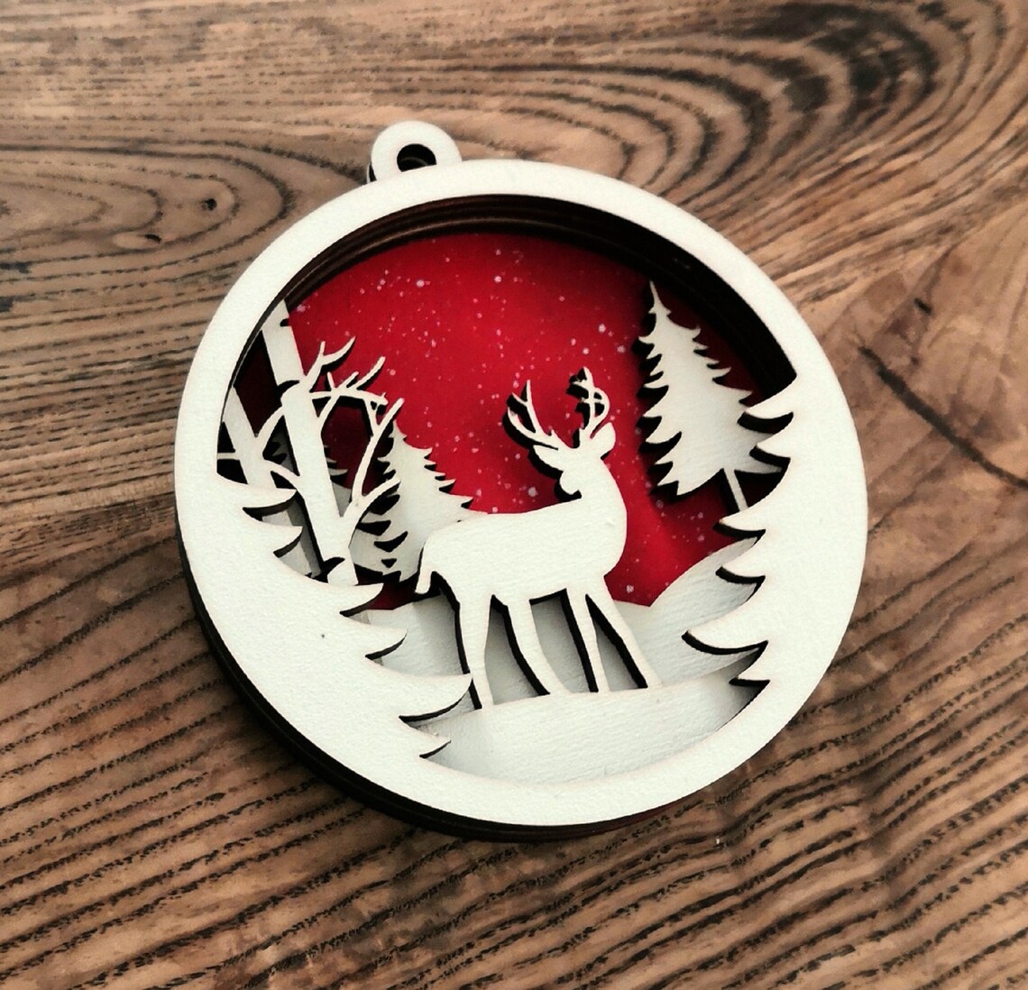 Layered Christmas Ornament Svg For Silhouette Layered Svg Cut File Vrogue