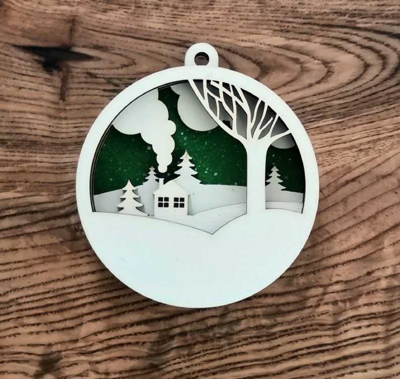 Download Christmas ornament SVG Multi layer SVG Christmas laser cut ...