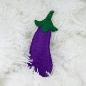 Eggplant cat toy image 1