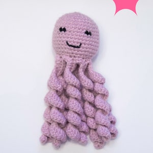 Octopus Cat Toy Handmade with Valerian, Durable and Vegan image 3