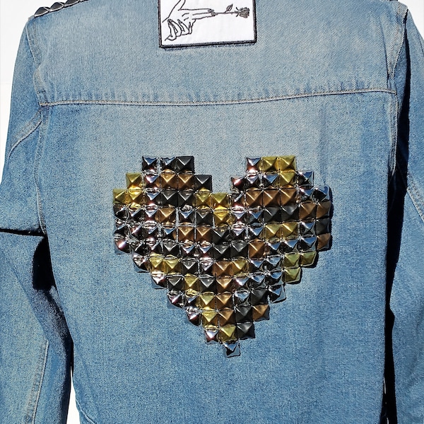 Studded Denim Jacket
