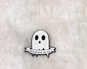 Ghostly Affirmation enamel pin