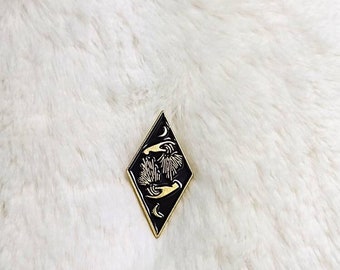 Magic Hands enamel pin