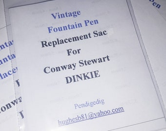 Worek na atrament do pióra wiecznego Conway Stewart "DINKIE"