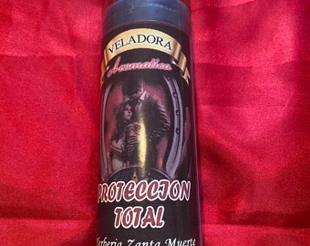 veladora proteccion total preparada y curada