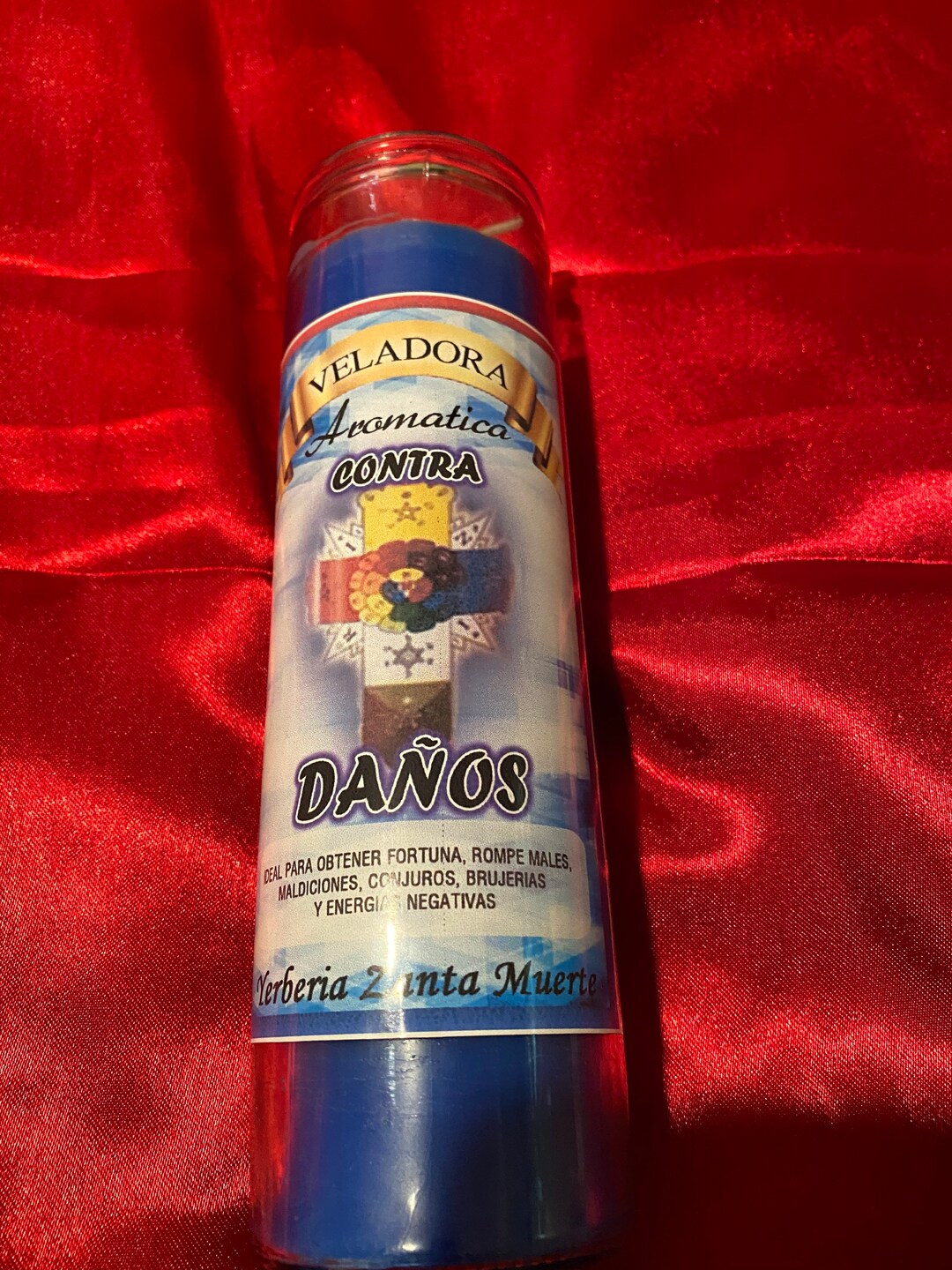 Veladora Contra Daños Preparada Y Curada Etsy