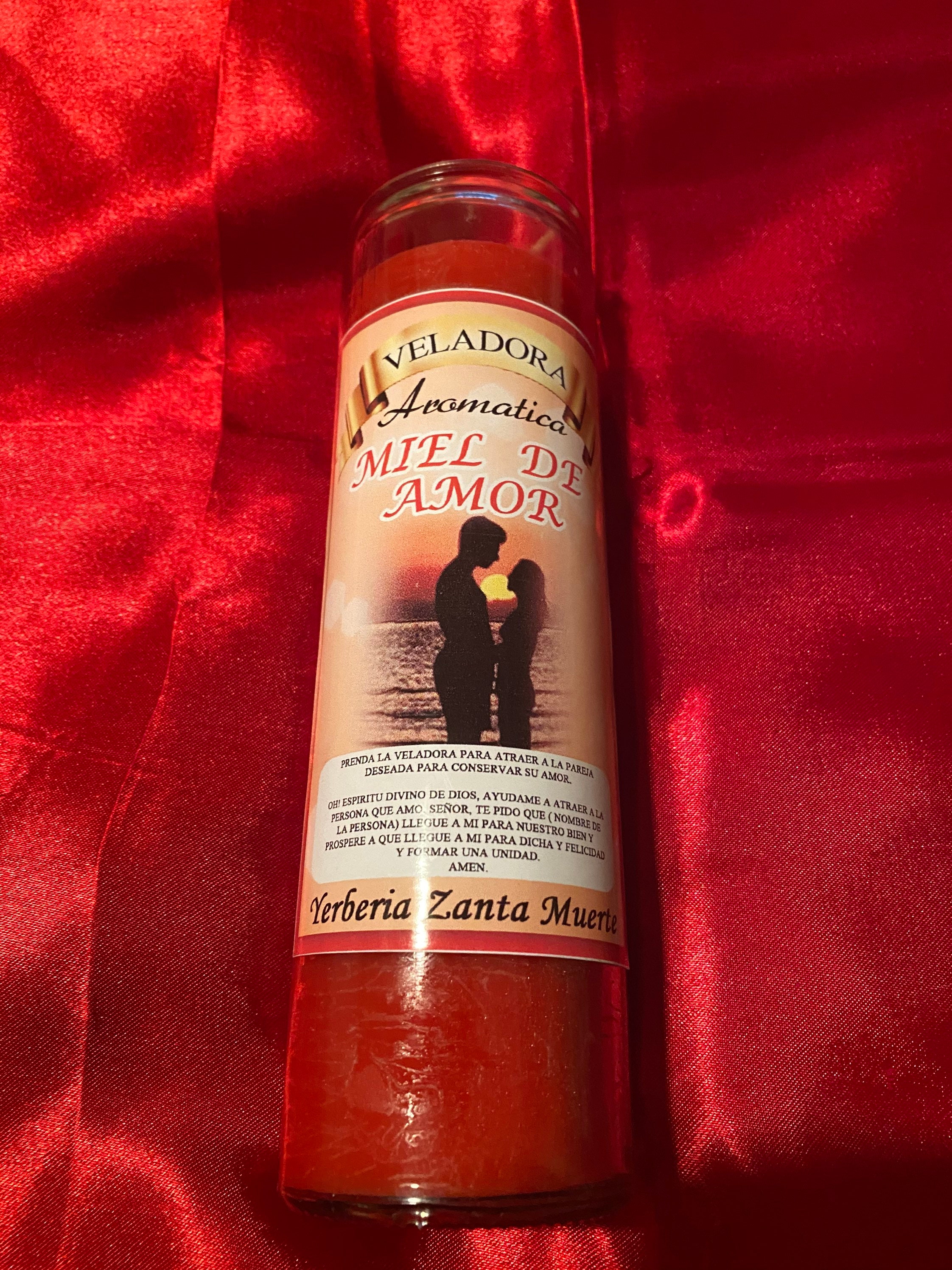Honey Candle 8” Vela De Miel For Abundance, Health, Love, ETC. - Lazaro  Brand Spiritual Store