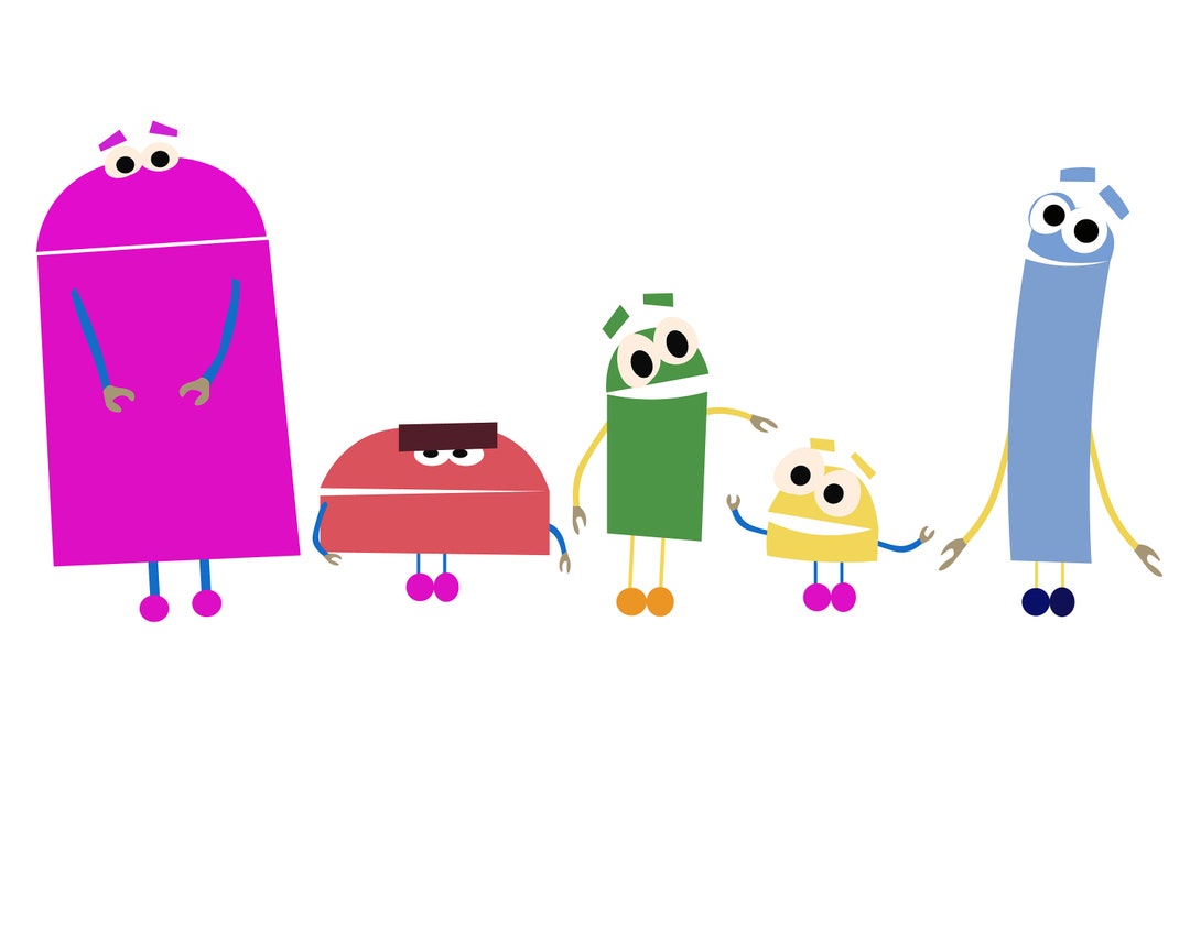 Storybots Layered SVG Cut File for Silhouette Cricut PNG Etsy