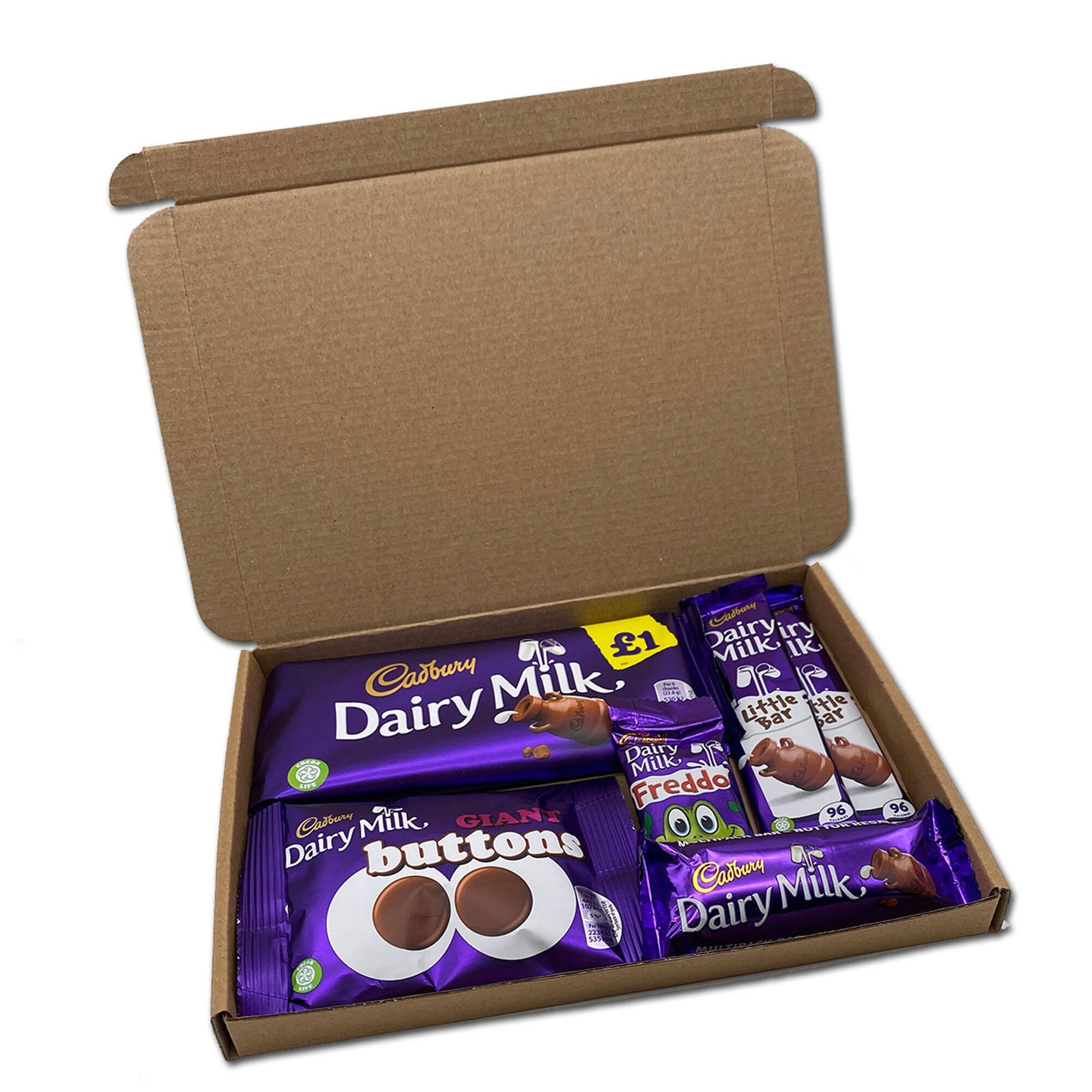 Cadbury Dairy Milk Chocolate Hamper Gift Box Letterbox Etsy UK