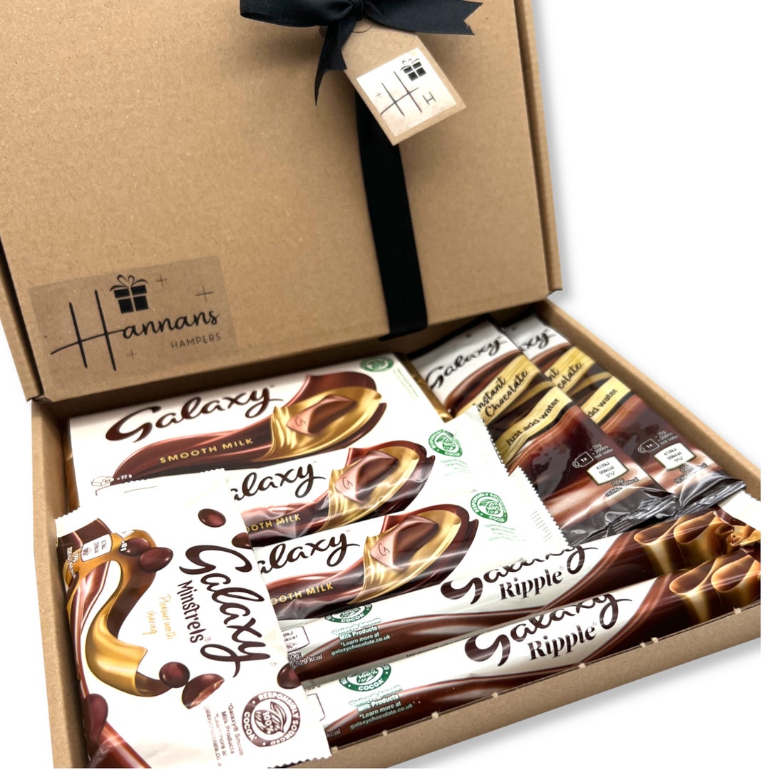Personalised Galaxy Chocolate Gift Box Birthday Easter Etsy UK