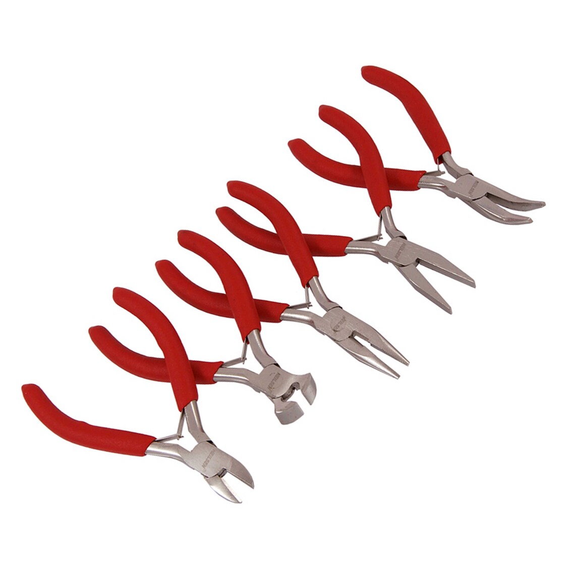 5 Piece 4.5 Inch Double Leaf Spring Mini Pliers Set Craft Etsy
