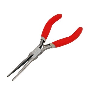 Professional heavy duty 150mm Mini Needle Nose Nosed Pliers Model Making Precision Jewelry Wire Work Craft carpentry Metalwork Pliers Plier image 2