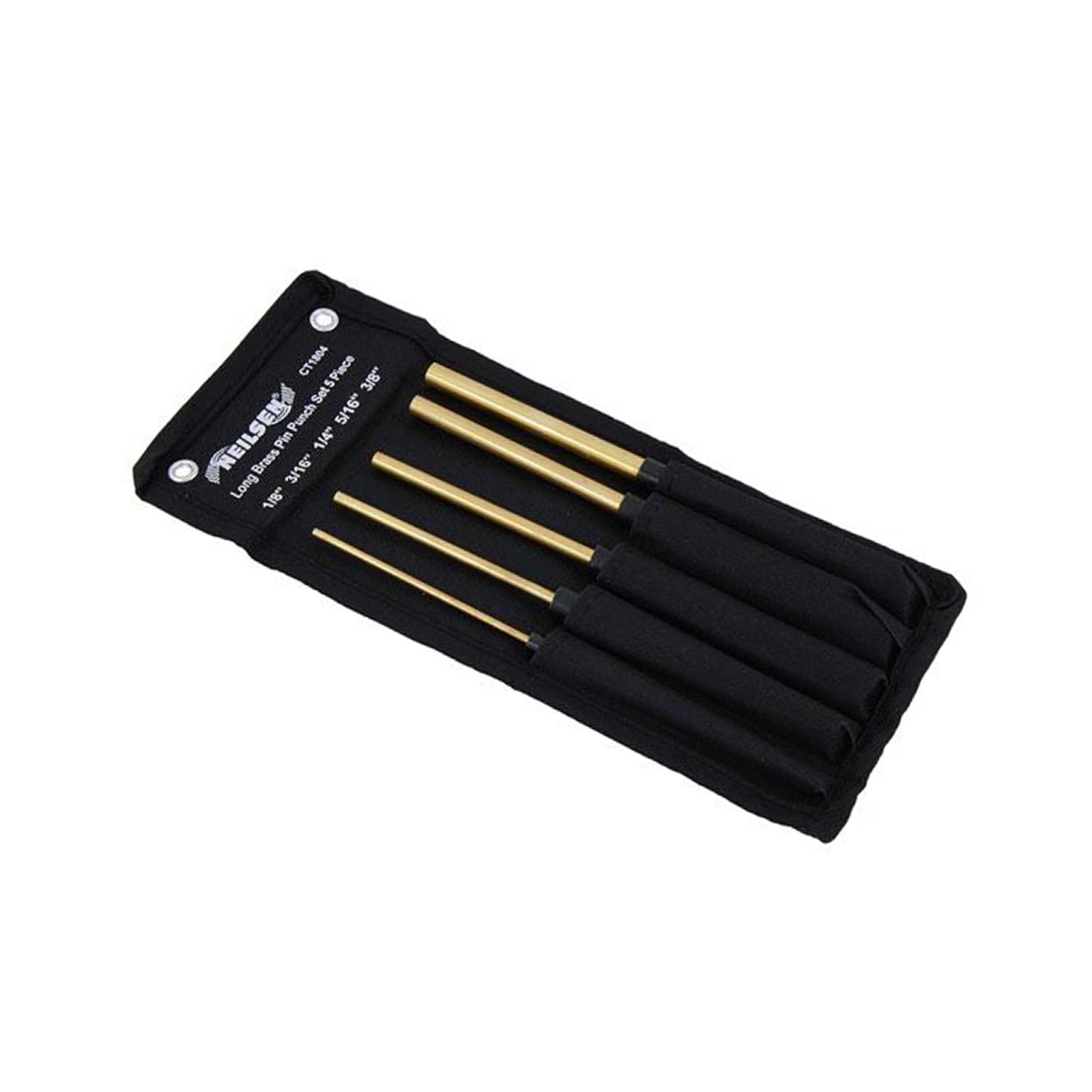 5 Piece Set Long Brass Pin Punch Kit 1/8 inch 3/16 inch 1/4 Etsy