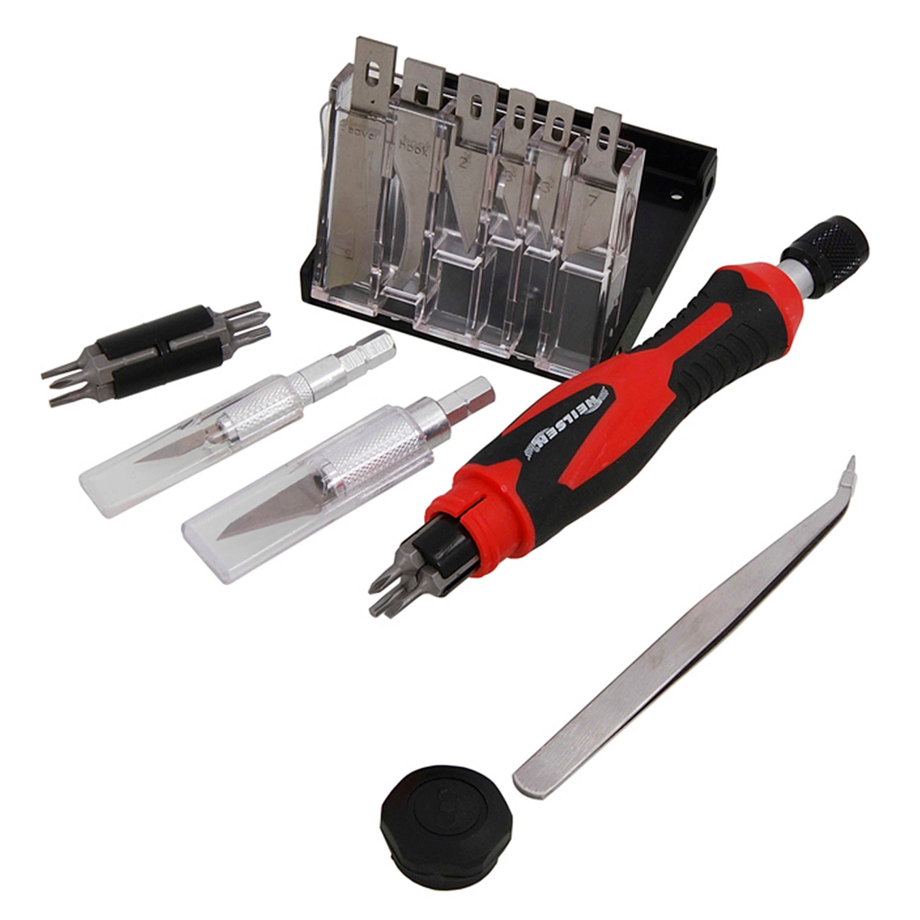 36 Piece Hobby Craft Knife Set Including 12 Screwdriver Etsy UK