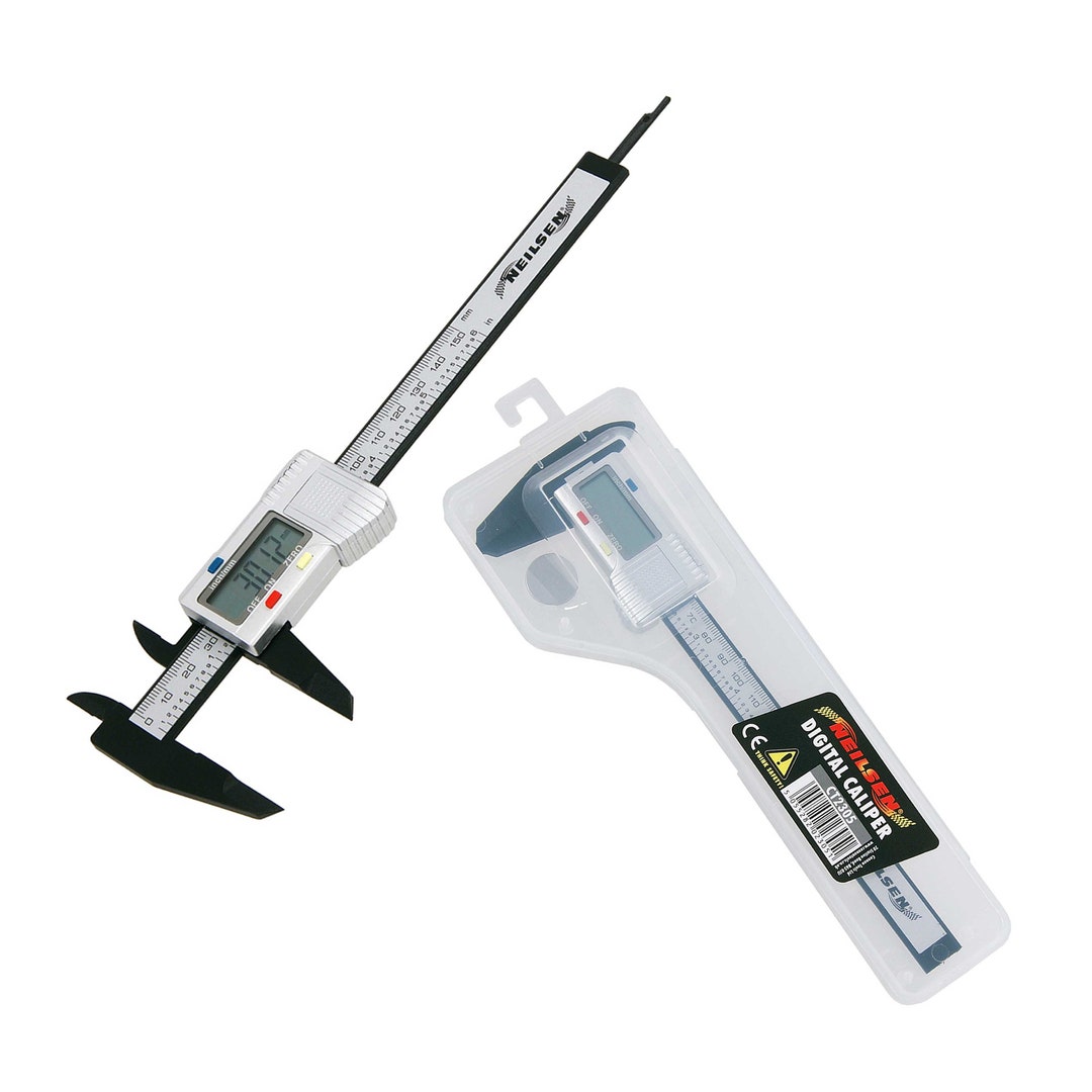 6 Inch 150mm Vernier Gauge Digital Caliper Measuring Tool in Composite