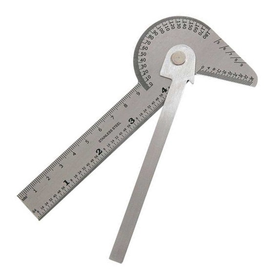 Multi Use Rule & Gauge Protractor Square Centre Finder Bevel protractor