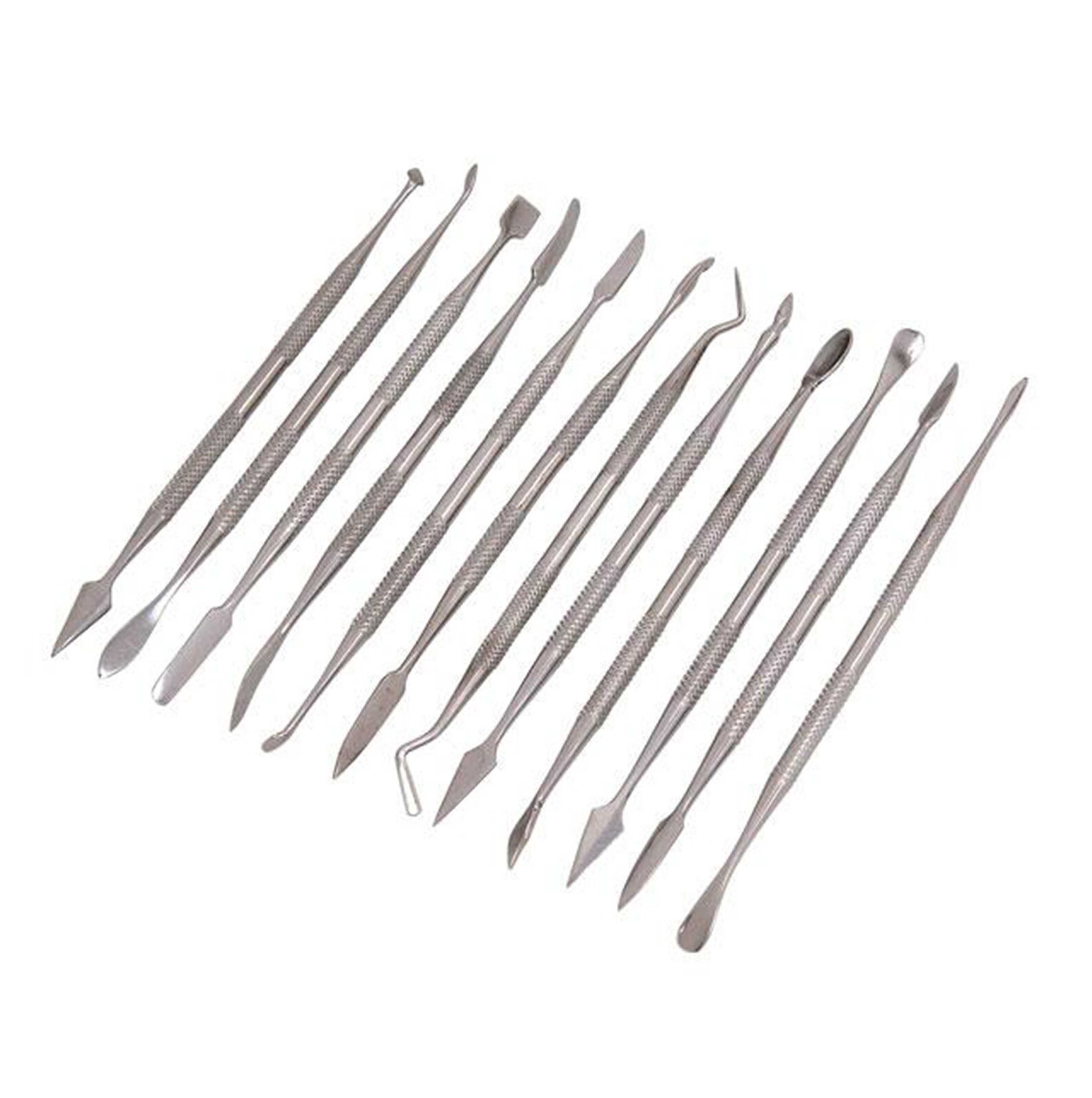 12 Piece Stainless Steel Wax Carving Tool Set PLUS Storage Etsy UK
