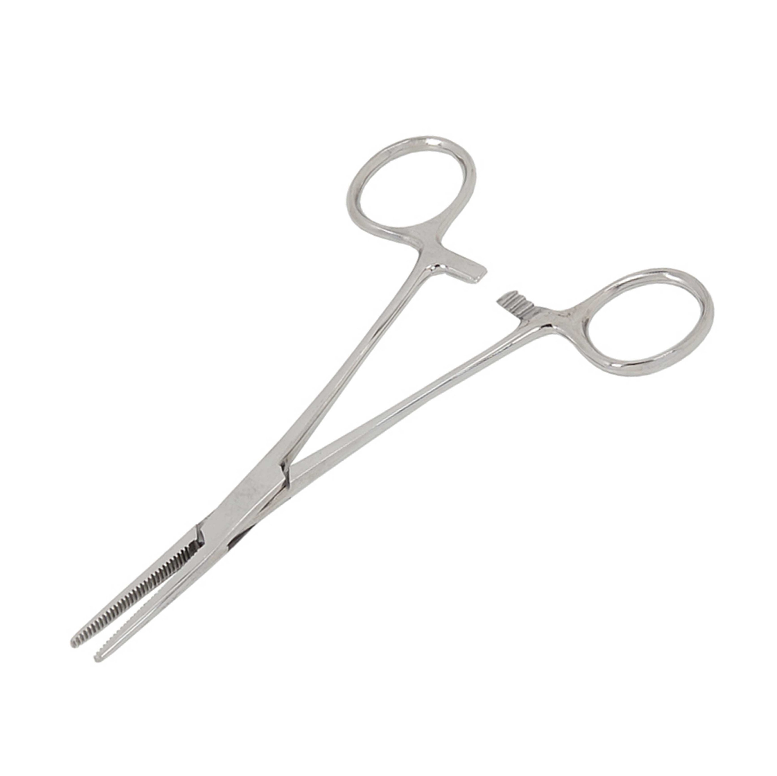 5.5 Blunt Forcep Stainless Steel Tweezers W/ Serrated Tips for Jewelry  Making Watch Repair Soldering 140MM TWEZ-0041 