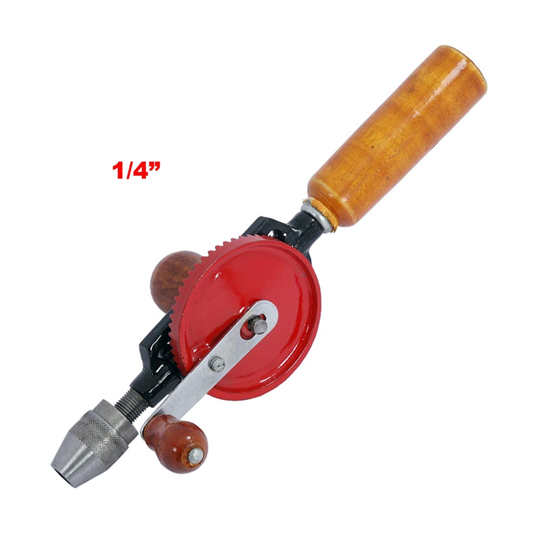 1/4 Inch Clutch Double Pinion Hand Drill Ideal for Intricate Drilling ...