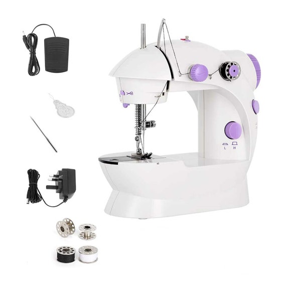 Maquina Coser Portatil Mini Sewing Machine Con Pedal