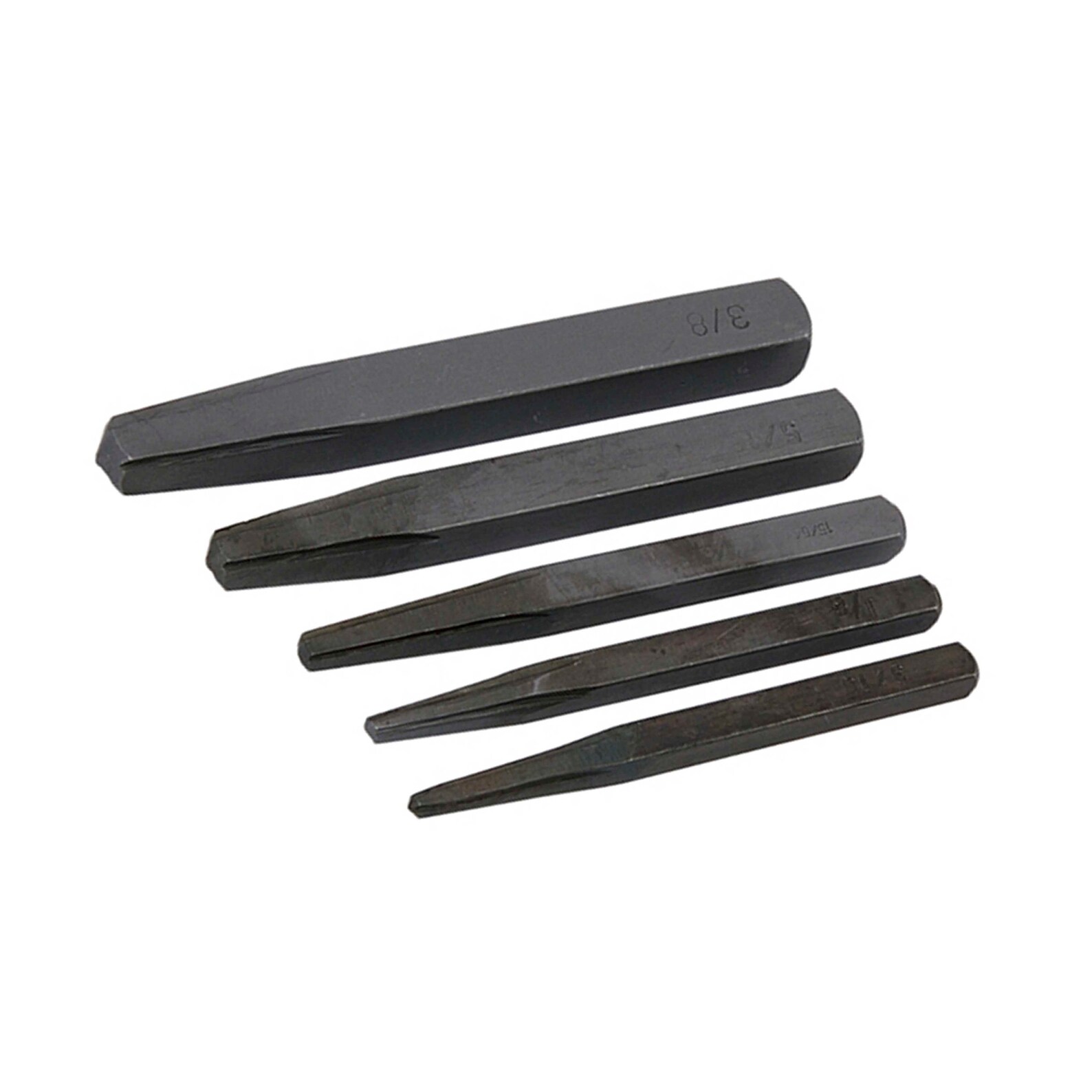 5 Piece Tapered Stud Extractor Set Removes Broken Studs Screws Etsy