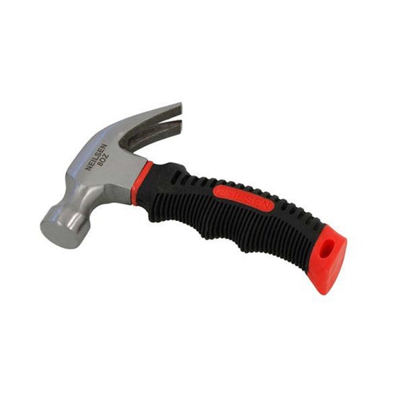 8oz Stubby Claw Hammer Double Ended Hammer Steel Head Nail