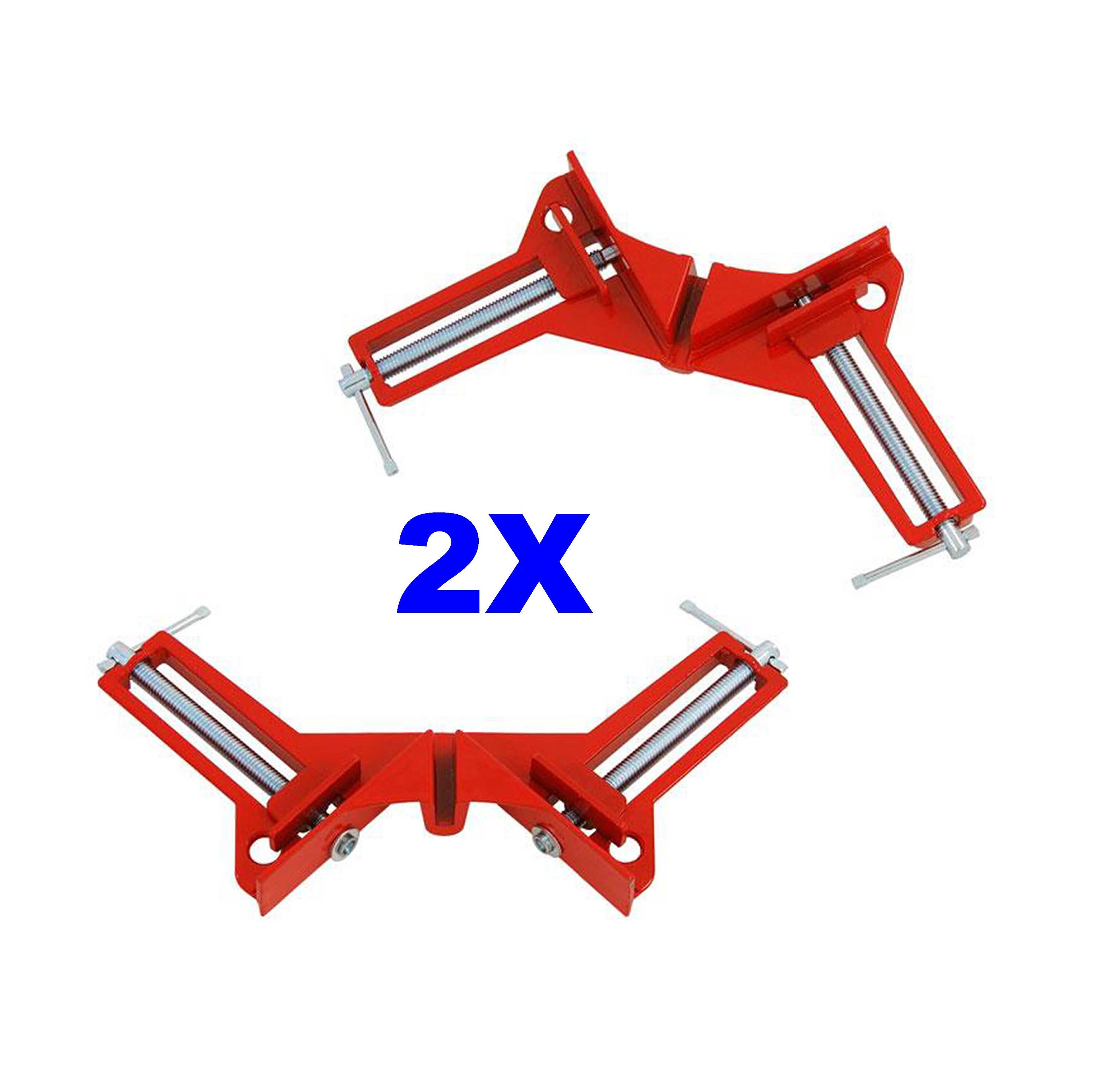 Pair 2X of 3 Inch Light Duty 90 45 Degree Angle Corner Clamps Etsy Israel
