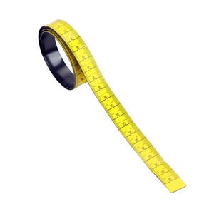 600 mm x 15 mm magnetische flexibele liniaal Meetlint voor kunstenaars, ontwerpers, architecten, ingenieurs, hobbyisten en studenten, flexibele magnetische liniaal
