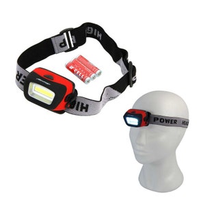 3W Ultra Bright COB LED Head Torch Headlight Work Light Lamp Worklight With Adjustable Lamp Angle & Strap Jewelry Jeweller Hobby Craft Tool