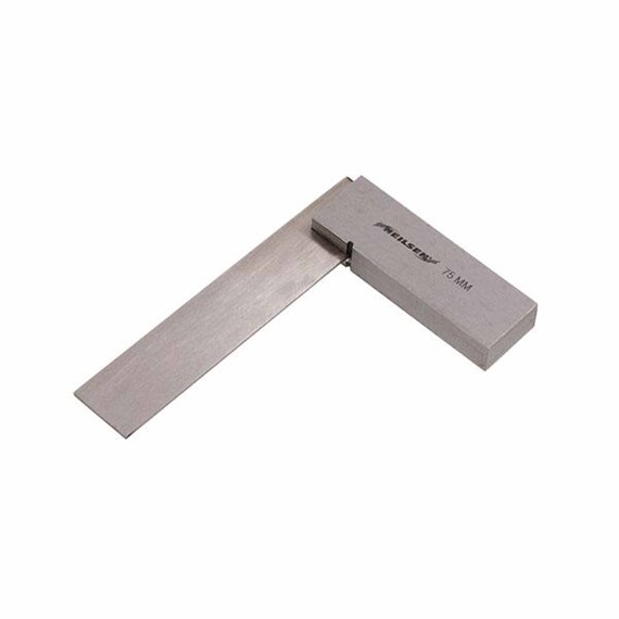 3 Inch 75mm Engineers Square or Machinist Square Ruler T Square