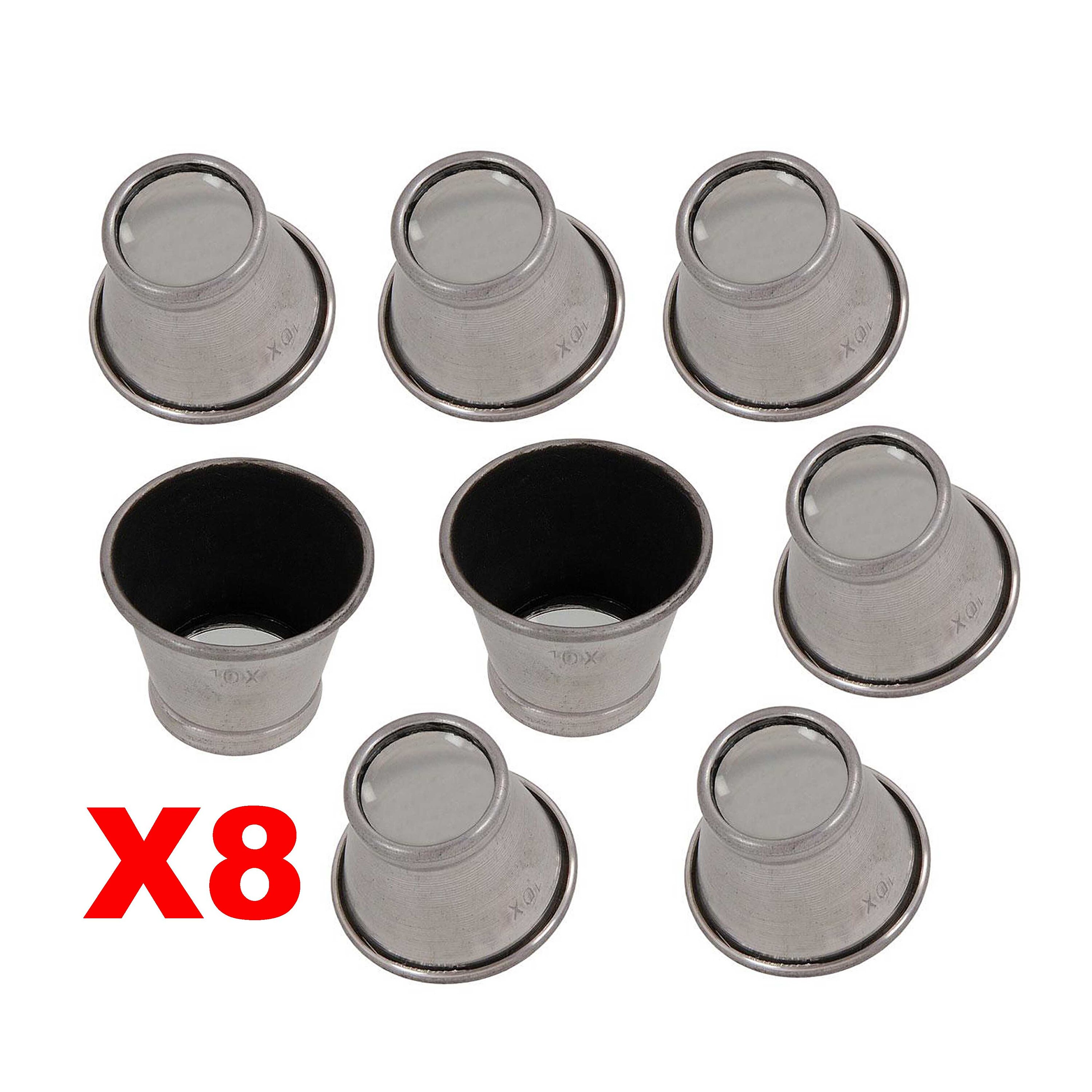 30 X 21mm Triplet Jewelers Eye Loupe Magnifier Jewelry, Pocket Jewelry Loupe,  Personalised 
